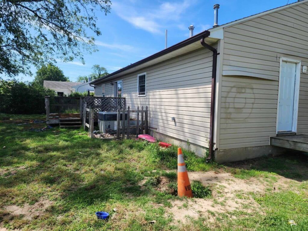 A vacant property in New Jersey