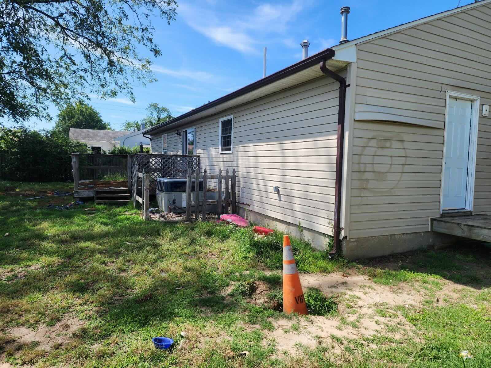 A vacant property in New Jersey